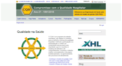 Desktop Screenshot of cqh.org.br