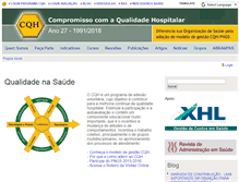 Tablet Screenshot of cqh.org.br